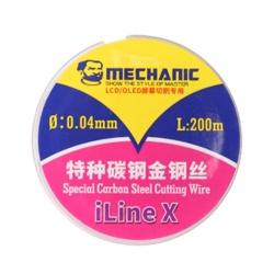 Mechanic iLine X drut do oddzielania ekranów LCD/OLED 0,04 mm x 200 m